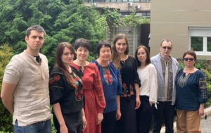 On May 20, 2021, the staff of the Department of Biological Chemistry engaged in a flash mob on the occasion of the Day of Ukrainian Vyshyvanka