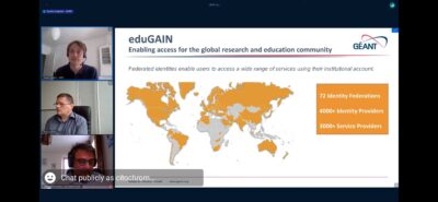 26 травня 2021 р. співробітники кафедри прийняли участь у роботі вебінару "eduGAIN - ваш ключ до міжнародних науково-освітніх сервісів"