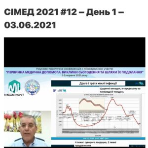 On June 3, 2021, the first day of the Scientific and Practical Online Conference with International Participation "PRIMARY MEDICAL CARE: CHALLENGES OF TODAY AND THEIR WAYS" took place