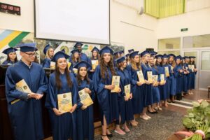 On July 2, 2021, diplomas with honors were awarded to -2021 graduates
