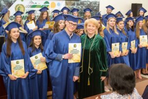 On July 2, 2021, diplomas with honors were awarded to -2021 graduates