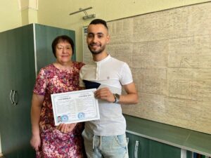 On July 6, 2021, applicants for higher education 4-5 courses of the Faculty of Foreign Citizens of NUPh received certificates in the discipline "Clinical Biochemistry"