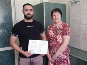 On July 6, 2021, applicants for higher education 4-5 courses of the Faculty of Foreign Citizens of NUPh received certificates in the discipline "Clinical Biochemistry"