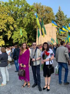 On August 23, 2021, the staff of the department took part in national celebrations