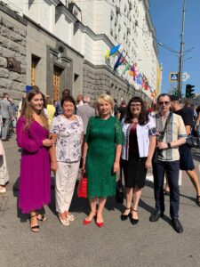 On August 23, 2021, the staff of the department took part in national celebrations