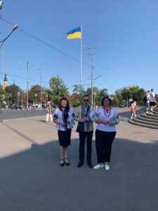 On August 23, 2021, the staff of the department took part in national celebrations