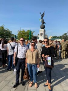 On August 24, 2021 the staff of the department took part in the celebrations of the Independence Day of Ukraine