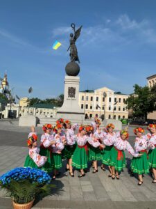 On August 24, 2021 the staff of the department took part in the celebrations of the Independence Day of Ukraine