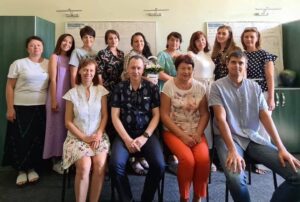 On August 30, 2021, the staff of the department congratulated on the birthday of associate professor Oksana Krasilnikova and senior laboratory assistant Natalia Bushlya