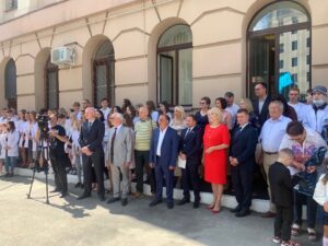 01 вересня 2021 р. співробітники кафедри прийняли участь в урочистому відкритті скульптурної композиції «Феномен наук про здоров’я»