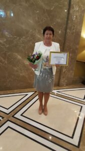 On September 10, 2021 the head of the department Kravchenko Vira Mykolayivna received a Diploma of the Ministry of Health of Ukraine