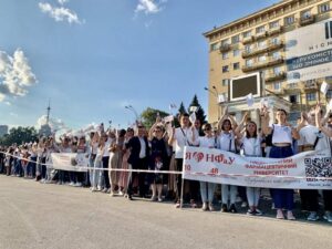 On September 1, 2021, the staff of the department took part in the festive events dedicated to the Day of Knowledge