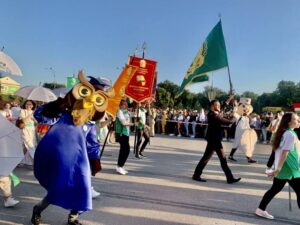 On September 1, 2021, the staff of the department took part in the festive events dedicated to the Day of Knowledge
