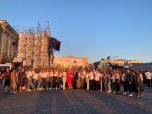 On September 1, 2021, the staff of the department took part in the festive events dedicated to the Day of Knowledge