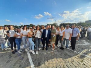 On September 1, 2021, the staff of the department took part in the festive events dedicated to the Day of Knowledge