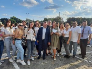 On September 1, 2021, the staff of the department took part in the festive events dedicated to the Day of Knowledge