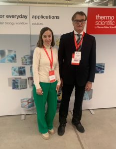 On October 25, 2022, Associate Professor of the Department of Biological Chemistry Liubov Galuzinska took part in a scientific and practical event: Thermo Fisher Scientific Science Day, Scientific Symposium GENE EDITING - FROM RESEARCH TO INDUSTRY