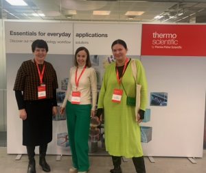 On October 25, 2022, Associate Professor of the Department of Biological Chemistry Liubov Galuzinska took part in a scientific and practical event: Thermo Fisher Scientific Science Day, Scientific Symposium GENE EDITING - FROM RESEARCH TO INDUSTRY