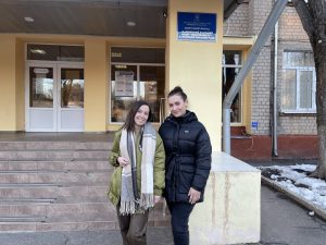 On February 27, 2024, the staff of the department visited the Kharkiv Scientific Lyceum "Giftedness" to conduct career guidance work