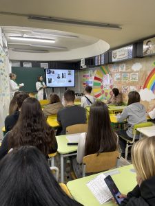 On March 25, 2024, the staff of the department took part in a career guidance event within the framework of the project "METRO SCHOOL. THE MAGICAL WORLD OF PHARMACY"